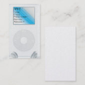 IPod buissness Karte (Vorne/Hinten)