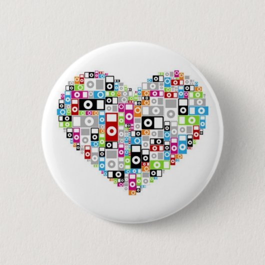 iPod-Herz Button (Vorderseite)
