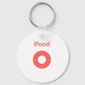 Ipod Spoof Ipood rosa Schlüsselanhänger (Vorderseite)