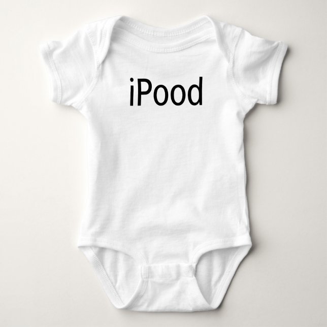 iPood Bodysuit Baby Strampler (Vorderseite)