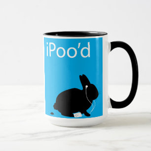 iPoo'd Bunny Kackte Tasse