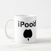 iPoo'd Kaffeetasse (Links)