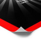 Ipood - Kettlebell Elite Fitness Poster (Ecke)