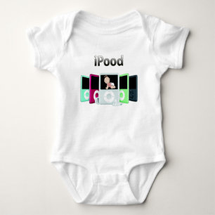 iPood Mädchen Baby Strampler