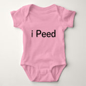 iPOOD und iPEED BOY GIRL BABY Baby Strampler (Vorderseite)