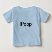 iPoop Baby T-shirt (Vorderseite)