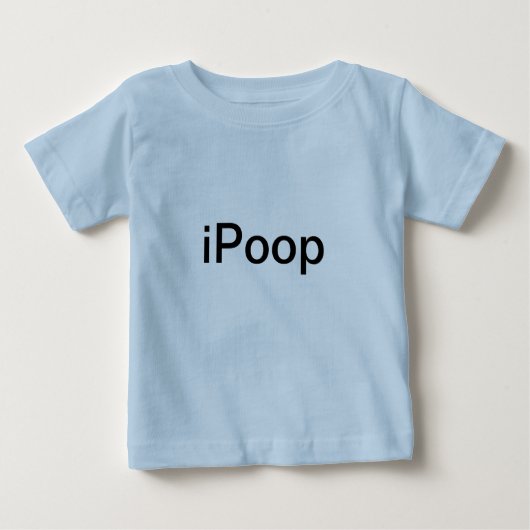 iPoop Baby T-shirt (Vorderseite)