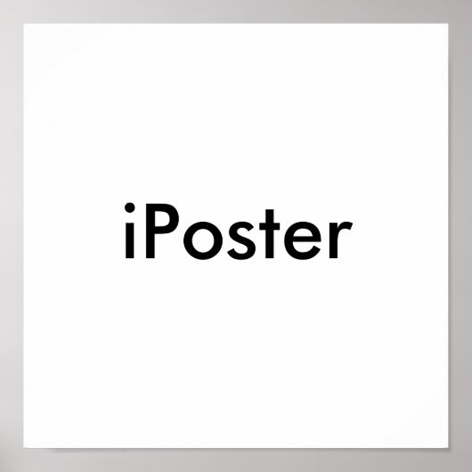iPoster Poster (Vorne)