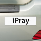 iPray Autoaufkleber (Auf Auto)