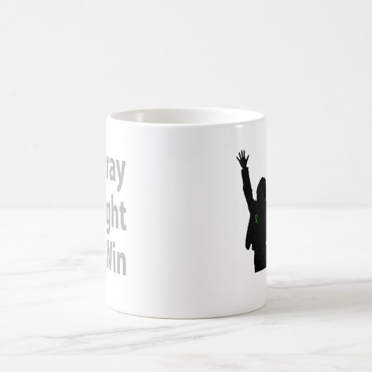 iPray. iFight. iWin. Kaffeetasse (Mittel)