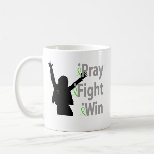 iPray. iFight. iWin. Kaffeetasse (Links)