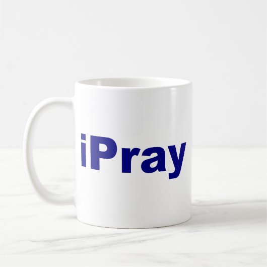 iPray Kaffeetasse (Links)