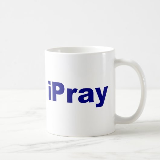 iPray Kaffeetasse (Rechts)