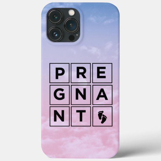 I'Pregnant iPhone / iPad Fall Case-Mate iPhone Hülle (Rückseite)