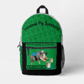 IPS Zurück zur Schule! Bedruckter Rucksack (Vorderseite)