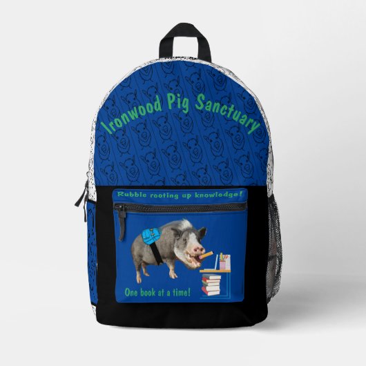 IPS Zurück zur Schule! Bedruckter Rucksack (Vorderseite)