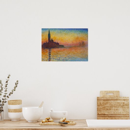 Ipsa Serenissima Monet Poster (Küche)
