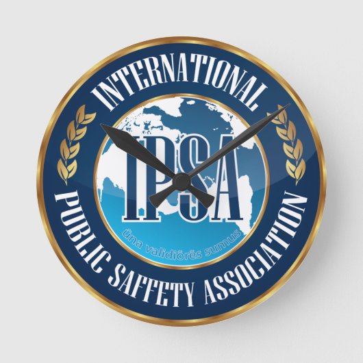 IPSA Wanduhr (Vorderseite)