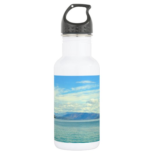 Ipsos Beach Wasserflasche (Vorderseite)