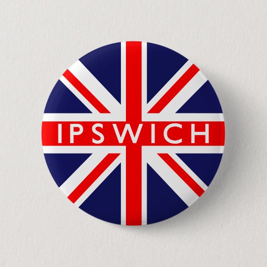 Ipswich: Britische Flagge Button (Vorderseite)