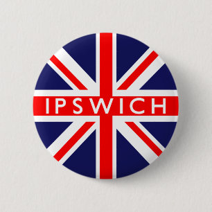 Ipswich: Britische Flagge Button