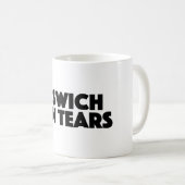 Ipswich-Fan zerreißt Tasse für Norwich-Fans (VorderseiteRechts)