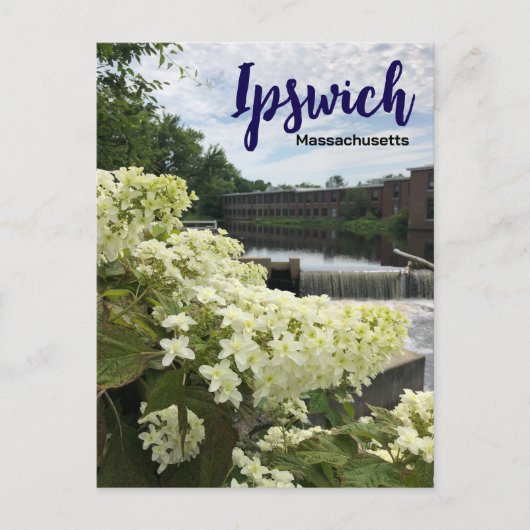 Ipswich Massachusetts Postkarte (Vorderseite)