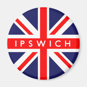 Ipswich UK-Flagge Magnet