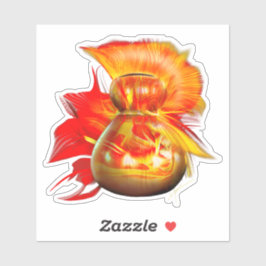 Ipu Hawaii Gourd-Instrument Aufkleber