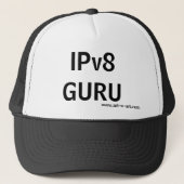 IPv8 GURU Hut Truckerkappe (Vorderseite)