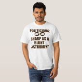 IQ der Politiker T-Shirt (Vorne ganz)