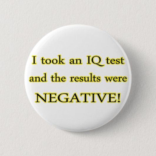 IQ-Test Button (Vorderseite)