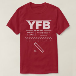 Iqaluit Airport YFB Tee Shirt