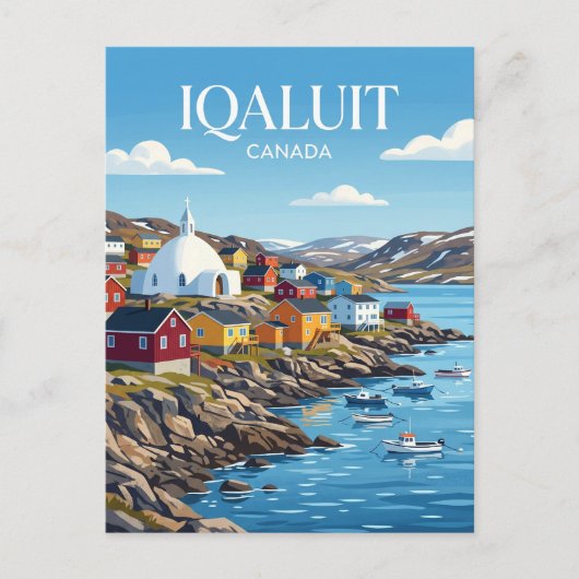 Iqaluit Kanada Postkarte (Vorderseite)