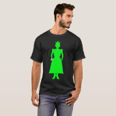 iQueen Grün T-Shirt (Vorne ganz)