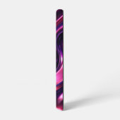 iquid Chrome Purpleberry Swirl  Samsung Galaxy Hülle (Linke Seite)