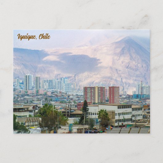 Iquique, Chile, City View Postkarte (Vorderseite)
