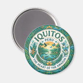 Iquitos, Peru Peru Magnet (Vorderseite/Rückseite)