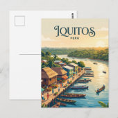 Iquitos, Peru Peru Postkarte (Vorne/Hinten)