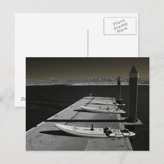 IR für Windsurfen Postkarte (Vorne/Hinten)