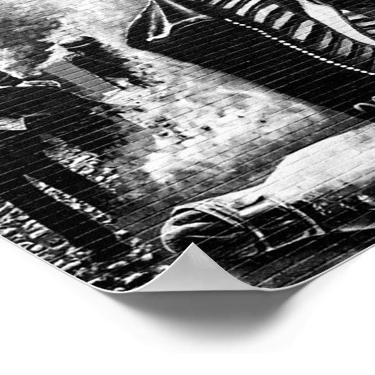 IRA Mural, Derry Poster (Ecke)