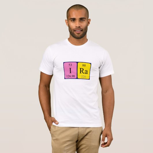 Ira Periodenname Shirt (Vorne ganz)