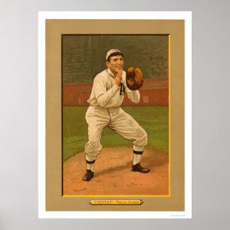 Ira Thomas Athletics Baseball 1911 Poster