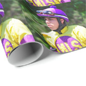 Irad Ortiz jr. Geschenkpapier (Rolleneckpunkt)