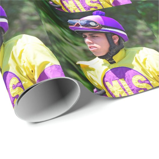 Irad Ortiz jr. Geschenkpapier (Rolleneckpunkt)