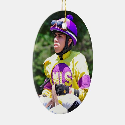 Irad Ortiz Jr. Keramik Ornament (Rechts)