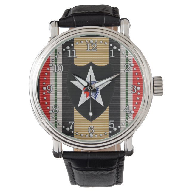 Irak 2. Infanterieabteilung Watch Armbanduhr (Vorderseite)