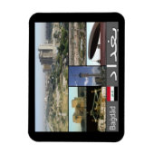 Irak - Bagdad Mosaic - Magnet (Vertikal)