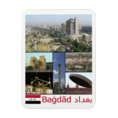 Irak - Bagdad Mosaic - Magnet (Vertikal)