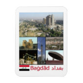 Irak - Bagdad Mosaic - Magnet (Vertikal)